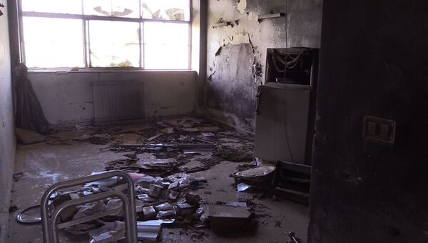 Разрушенные этажи государственной больницы в Дейр-эз-Зоре. Архивное фото