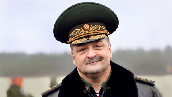 Заместитель главы Росгвардии генерал-полковник Сергей Меликов в Софрино. Архивное фото