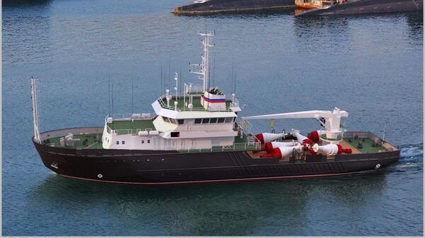 Новейшее гидрографическое судно проекта 19910 войдет в состав ВМФ в 2019 году