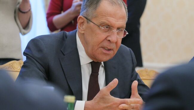 Министр иностранных дел РФ Сергей Лавров. Архивное фото