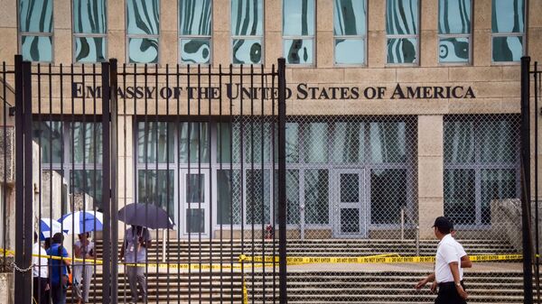 Посольство США в Гаване, Куба. 29 сентября 2017