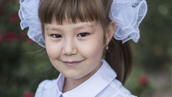 Айдана Омурова, 8 лет