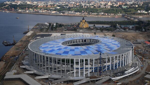 Строительство футбольного стадиона Нижний Новгород
