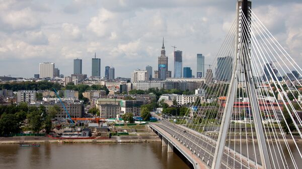 Вид на столицу Польши Варшаву