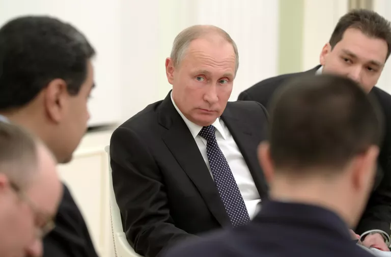 Встреча президента РФ Владимира Путина с президентом Венесуэлы Никалосом Мадуро. 4 октября 2017 Встреча президента РФ Владимира Путина с президентом Венесуэлы Никалосом Мадуро. 4 октября 2017