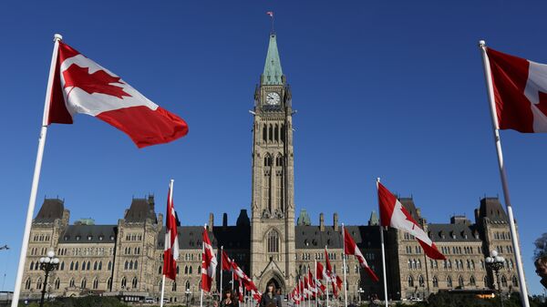 Здание парламента Канады в Оттаве