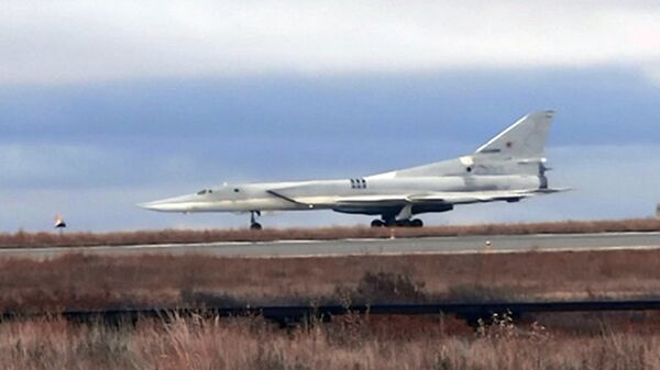 Бомбардировщик Ту-22М3. Архивное фото