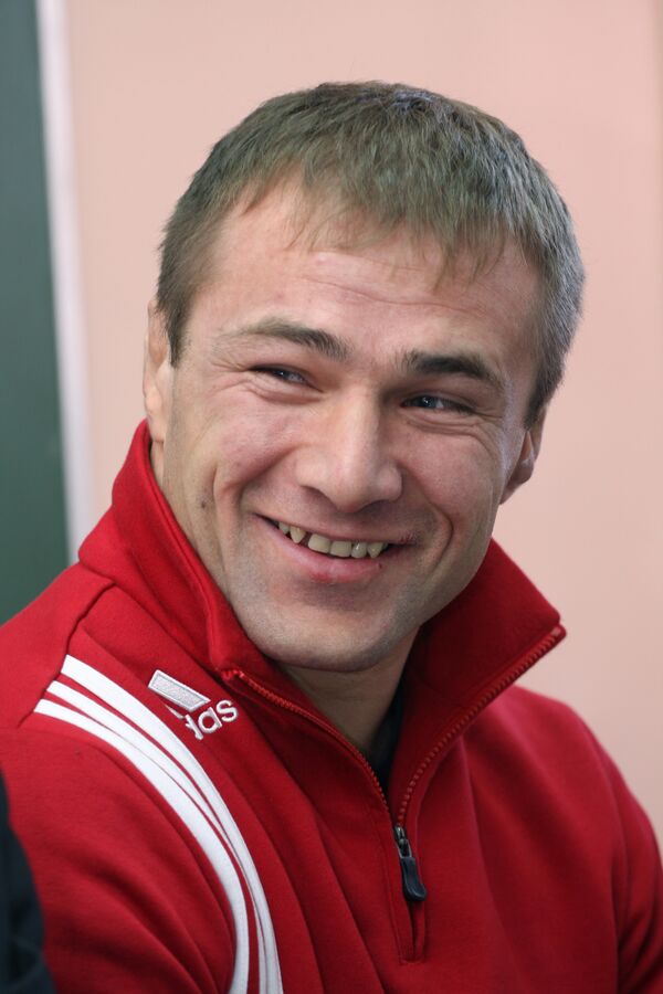 Чемпион Европы 2008 года по греко-римской борьбе в категории до 96 кг Асланбек Хуштов