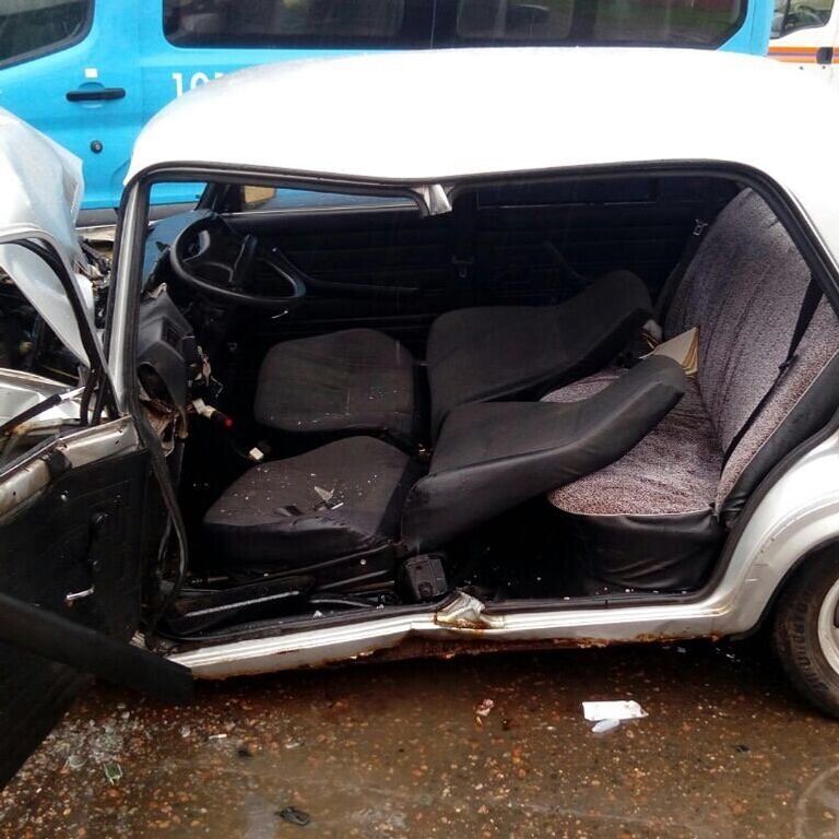 ДТП в новой Москве, где пострадали два человека. 6 октября 2017 ДТП в новой Москве, где пострадали два человека. 6 октября 2017