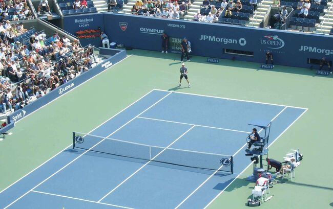 Корт имени Артура Эша. Us open