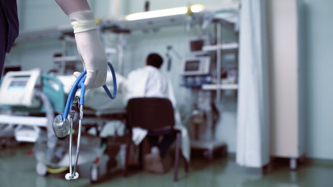 В палате пациента