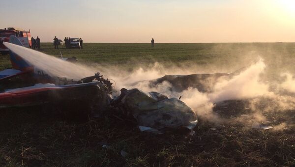 Крушение легкомоторного самолета в Ставропольском крае. 8 октября 2017