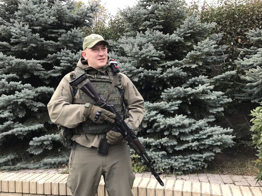 Командир отделения разведывательно-штурмового батальона Родион Граф-Сафонов, позывной Граф