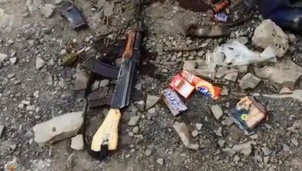 Контртеррористическая операция на окраине села Телетль Шамильского в Дагестане