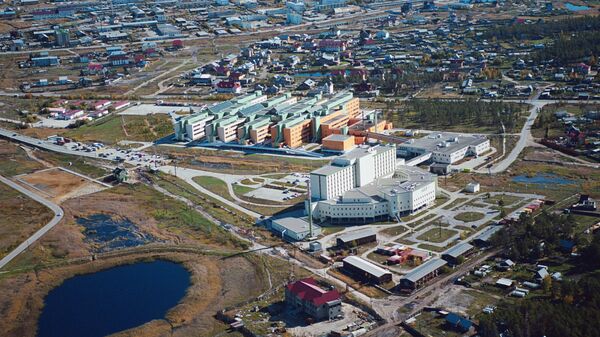 Панорама города Якутска. Архивное фото