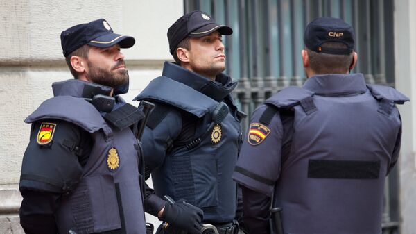 Сотрудники полиции в Испании