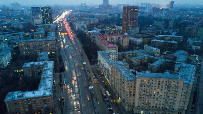 Волоколамское шоссе. Архивное фото