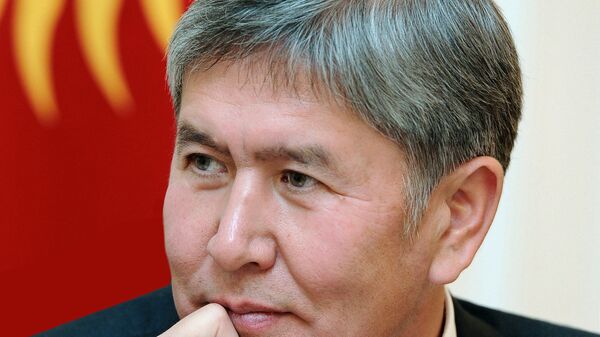  Президент Кыргызской Республики Алмазбек Атамбаев