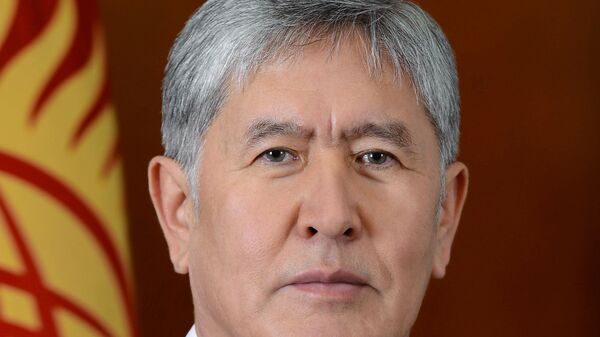 Президент Кыргызской Республики Алмазбек Атамбаев
