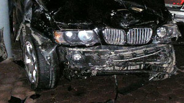 Авария BMW X5