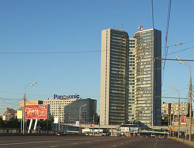 Здание правительства Москвы. Архив