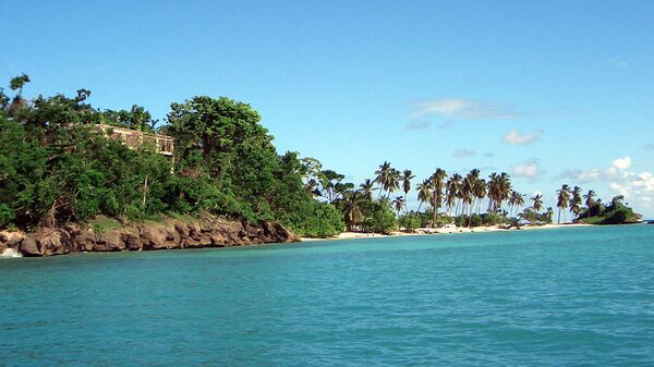 Остров Кайо Левантадо в Доминиканской Республике