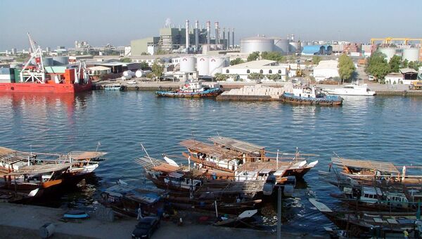 Порт Шардж в Объединенных Арабских Эмиратах. Архивное фото