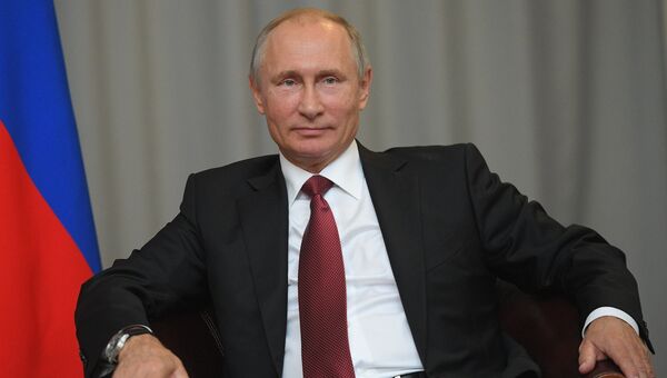 Президент РФ Владимир Путин. 11 октября 2017