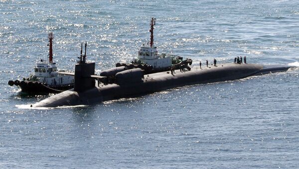 Американская подводная лодка. Архивное фото.