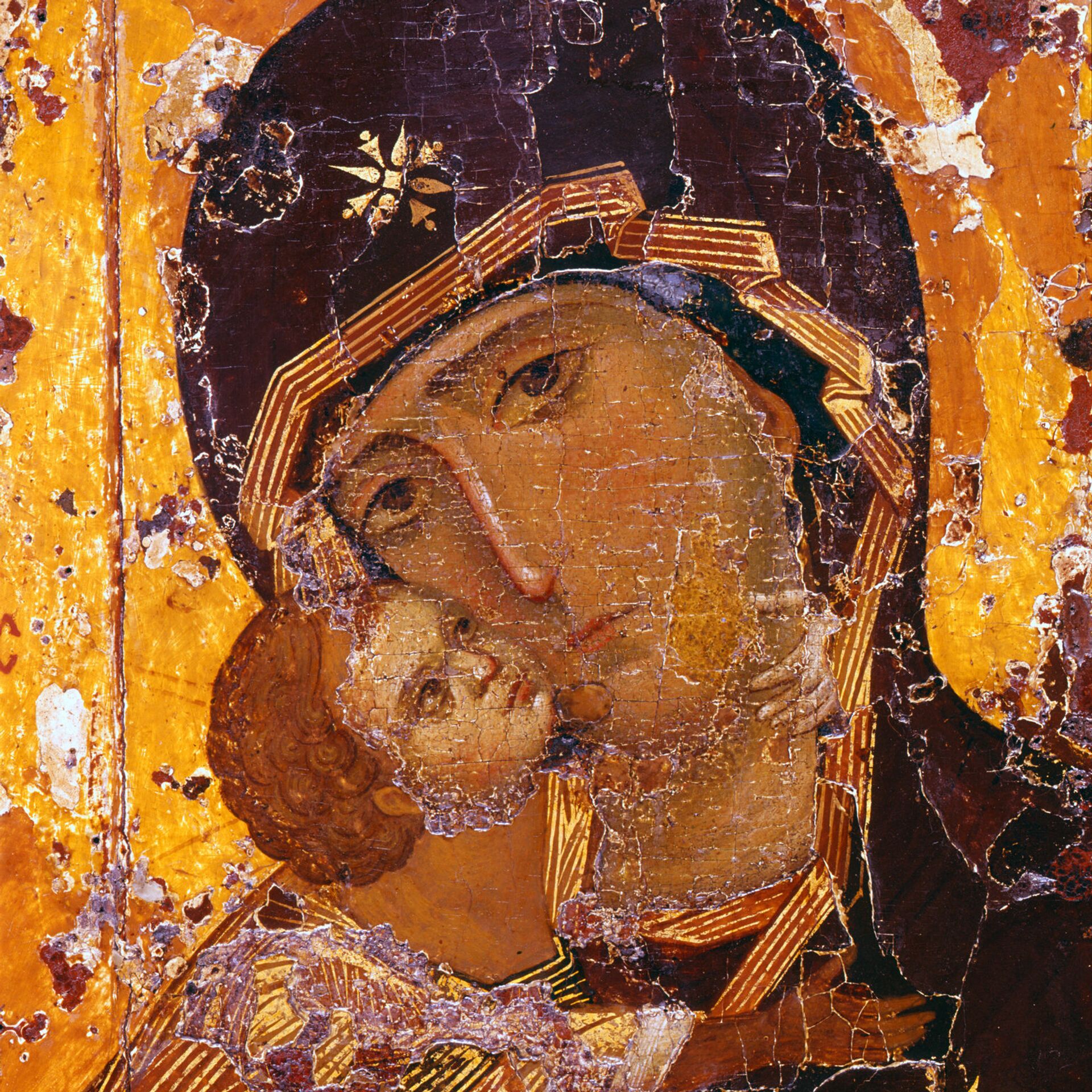 Молебен и молитва перед иконой Владимирской Божией Матери