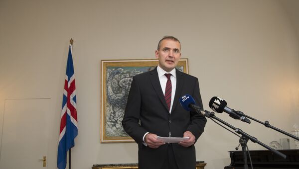Президент Исландии Гвюдни Йоуханнессон. Архивное фото