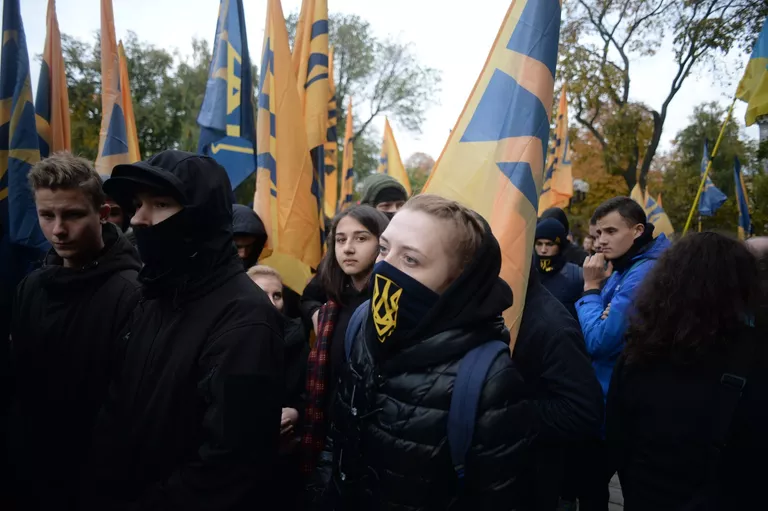 Шествие УПА в Киеве. 14 октября 2017 Шествие УПА в Киеве. 14 октября 2017