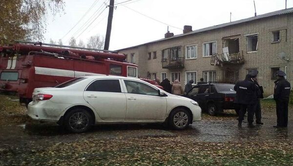 Хлопок газа в жилом доме в Юрьевецком районе Ивановской области. 15 октября 2017