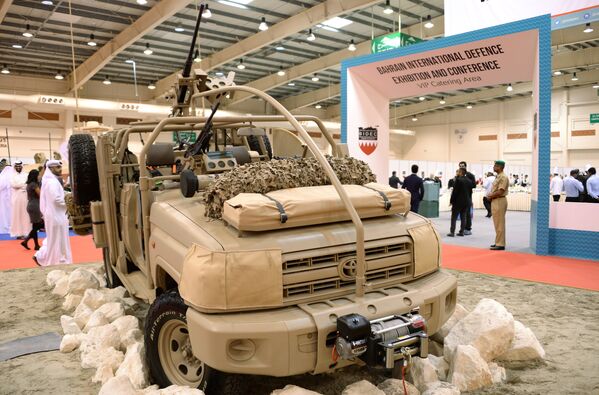 Военная техника на международной оборонной выставке BIDEC-2017 в Бахрейне