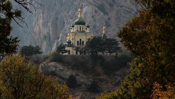 Церковь Воскресения Христова в поселке городского типа Форос в Крыму