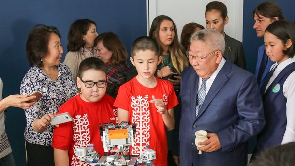 Открытие детского технопарка Кванториум в Якутске