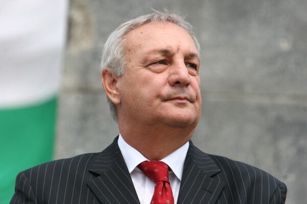 Глава республики Абхазия Сергей Багапш