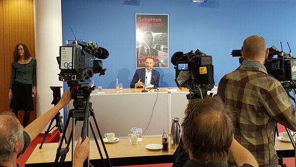 Глава СвДП Кристиан Линднер презентовал в Берлине свою книгу