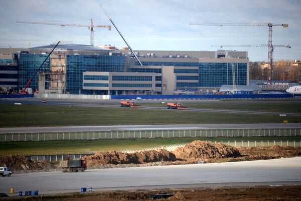 Строительство нового терминала аэропорта Домодедово