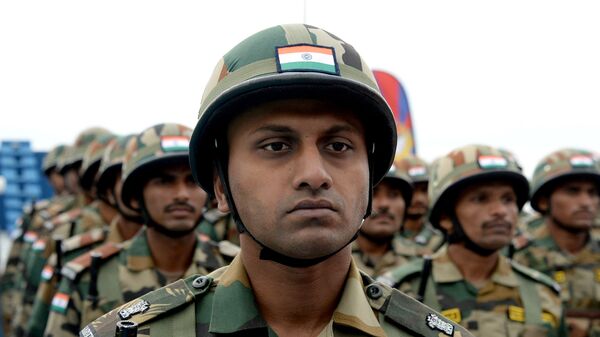 Индийские военнослужащие. Архивное фото