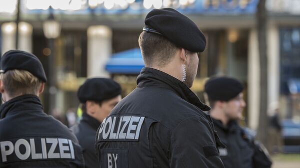 Полиция в Мюнхене, Германия