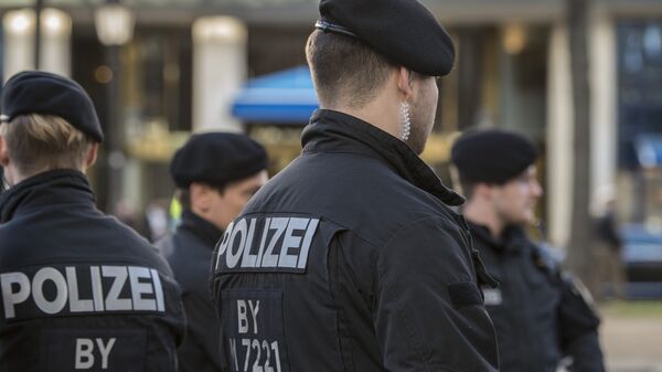 Полиция в Мюнхене, Германия