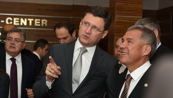 Министр энергетики РФ Александр Новак перед заседанием смешанной межправительственной Российско-Турецкой комиссии. 21 октября 2017
