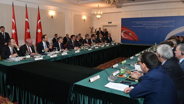 Заседание смешанной межправительственной Российско-Турецкой комиссии по торгово-экономическому сотрудничеству. 21 октября 2017