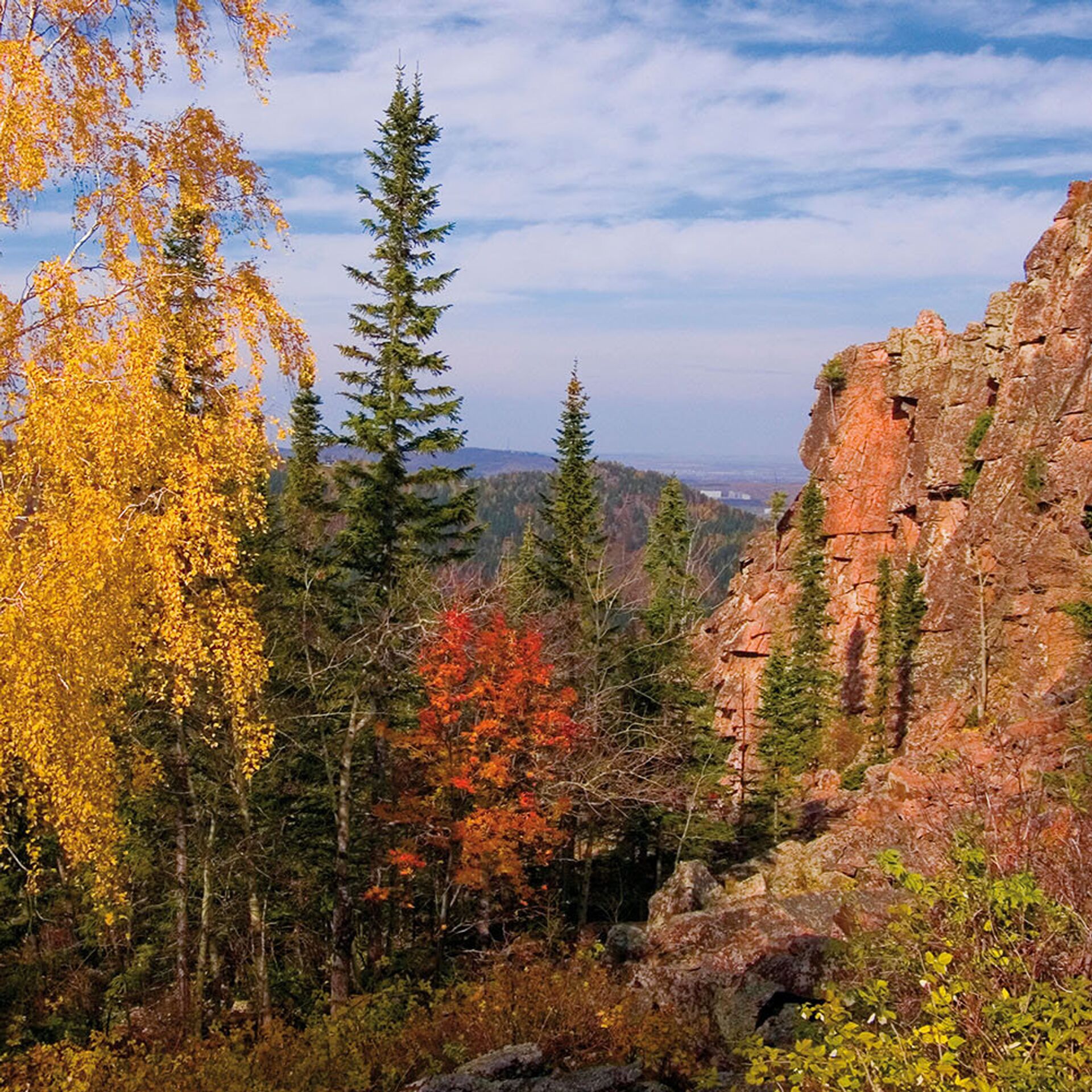 Национальный парк «Красноярские столбы» осень