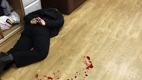 Нападение на ведущую Татьяну Фельгенгауэр в редакции Эхо Москвы. 23 октября 2017