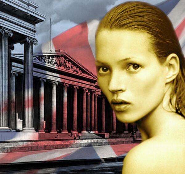 Золотая статуя модели Кейт Мосс появится в Британском музее