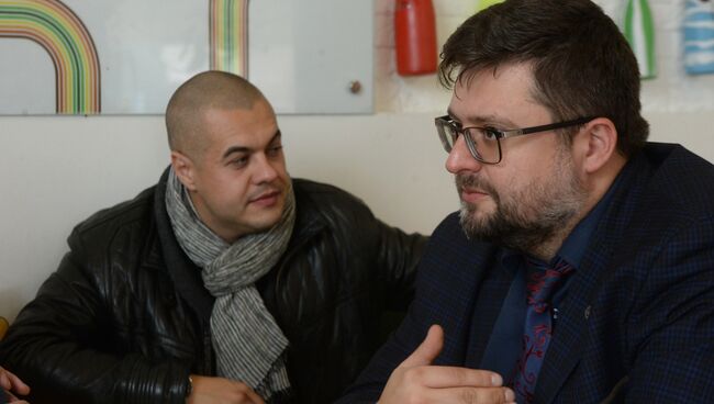 Адвокаты журналиста Василия Муравицкого Андрей Гожий и Андрей Доманский Адвокаты журналиста Василия Муравицкого Андрей Гожий и Андрей Доманский