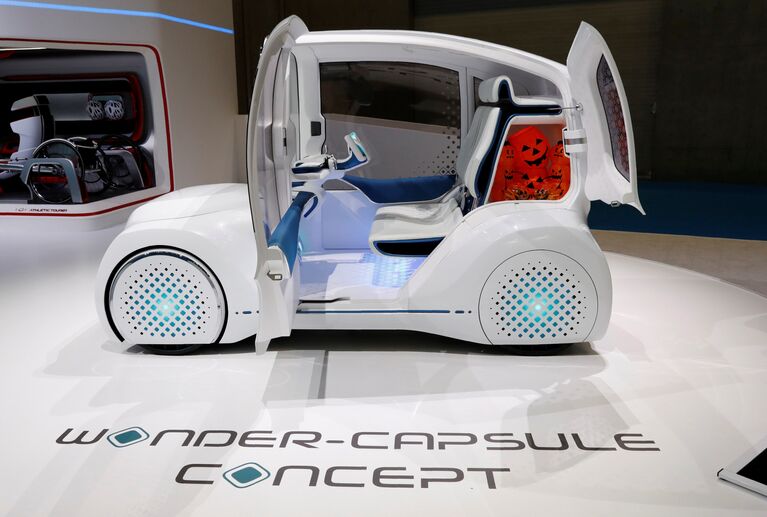 Концепт-кар Toyota Wonder-Capsule на международном автосалоне Tokyo Motor Show 2017