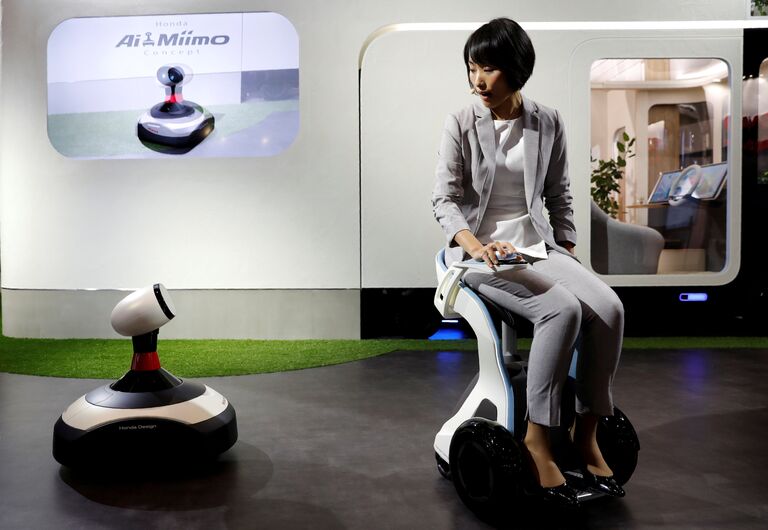 Honda ChairMobi и Ai-miimo на международном автосалоне Tokyo Motor Show 2017